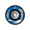 Pferd 4-1/2" x 5/8-11 Thd. POLIFAN Flap Disc - A-COOL SG INOX+ALU, Aluminum oxide, 40 Grit, Conical 62241 - alternate 2